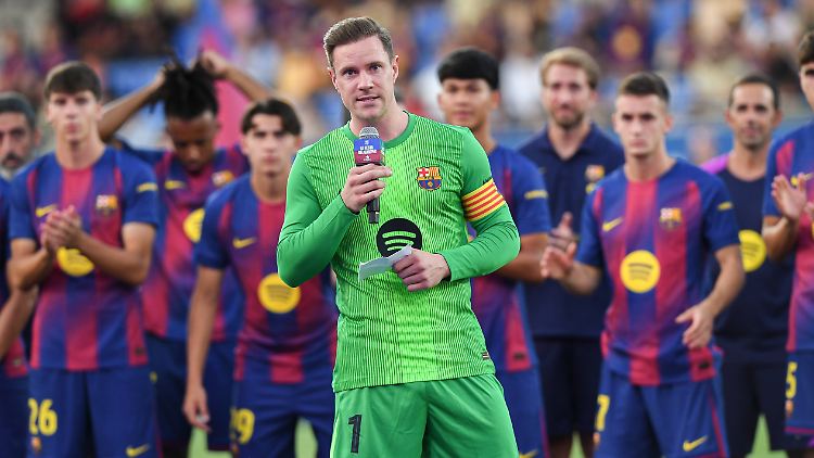 Nette Worte - aber ob ter Stegen bleibt, ist fraglich. 