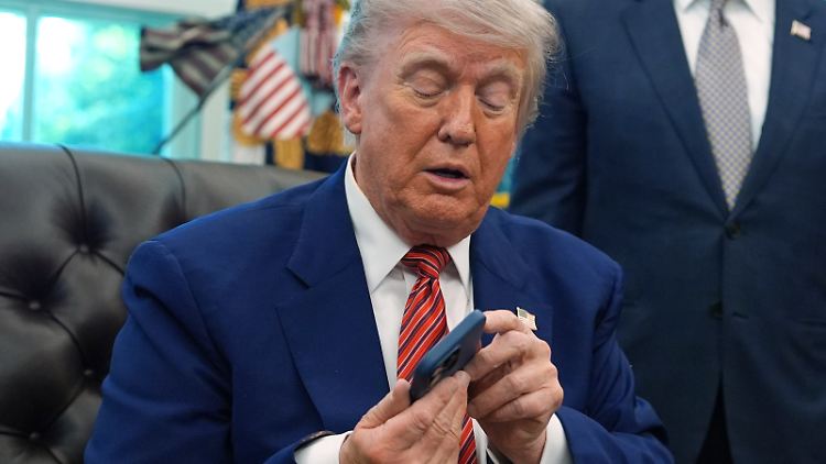 Donald Trump nutzt Truth Social vor allem für direkte Botschaften an seine Anhänger.