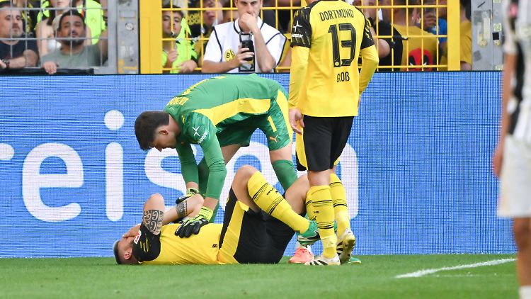Niklas Süle ahnte schon, dass die Verletzung nicht ohne war.