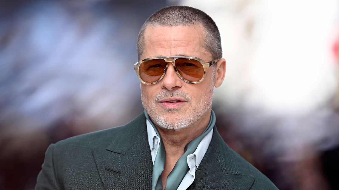 Brad Pitt während der Promo-Tour zu seinem neuen Film "F1".