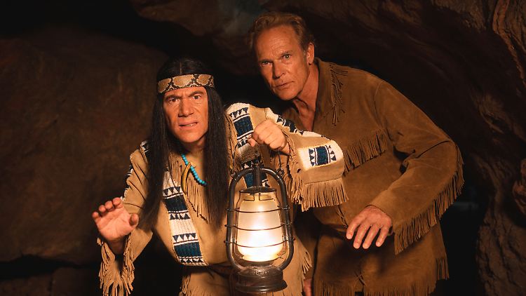 Ein Lichtblick an den Kinokassen: Apahache (Bully Herbig, l.) und Ranger (Christian Tramitz) in "Das Kanu des Manitu.