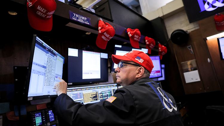 Die New Yorker Börse huldigt Trump.
