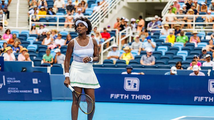 Venus Williams darf nochmal ran.