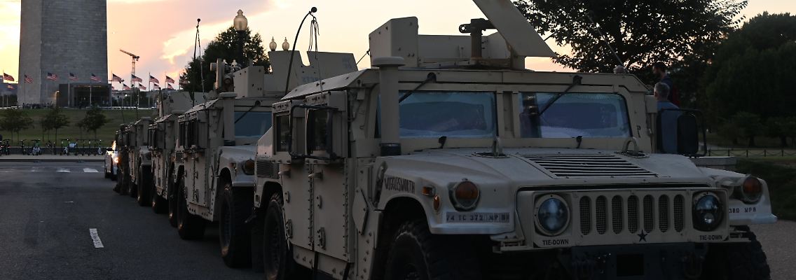 In Washington ist das Militär angerückt, wohnungslose Menschen werden kriminalisiert und vertrieben.