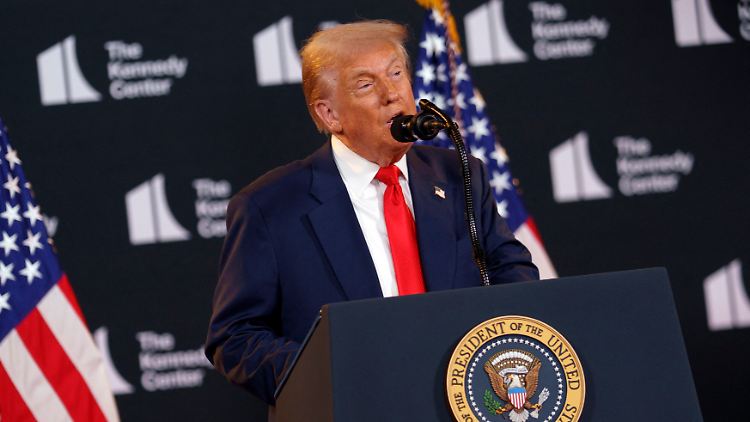 Trump schraubt die Erwartungen für Freitag herunter. 