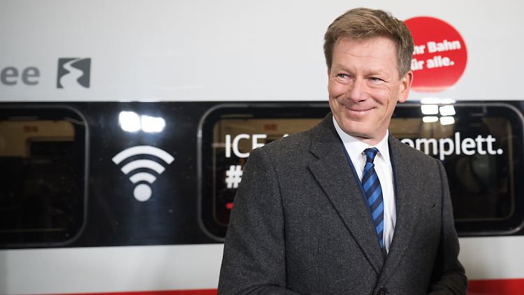 Lutz ist seit 2017 Vorstandsvorsitzender der Deutschen Bahn. 