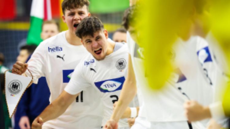 Den deutschen Handball-Junioren gelang ein großer Sieg.