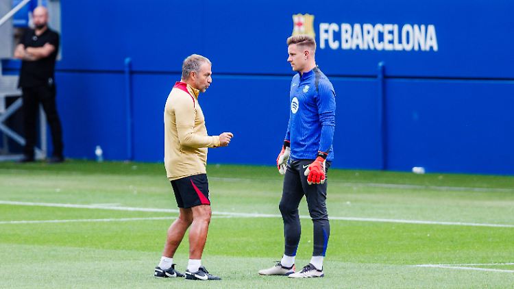 Hansi Flick und Marc-André Stegen mussten ihre Kommunikation verbessern.