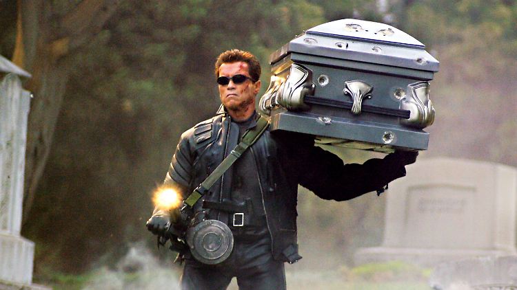 So wäre das Ende wenigstens stilvoll. Arnold Schwarzenegger in "Terminator 3: Rise of the Machines".