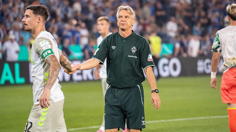 Zwei Enttäuschte: Marco Friedl und Horst Steffen. 