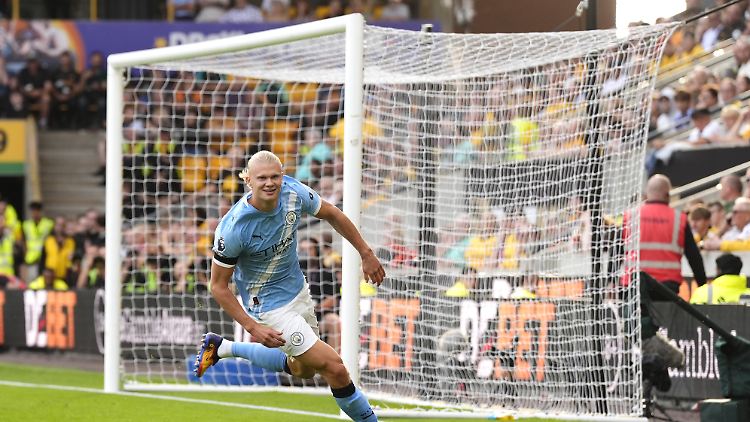 Erling Haaland eröffnete den City-Torreigen.