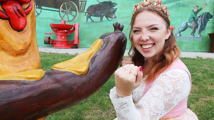 Die Nürnberger Bratwurstkönigin und Gastronomin, Sofia Hilleprandt, will es wissen.