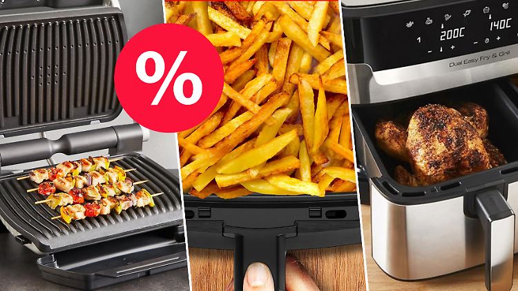 Im Rahmen der Brandweek gibt es Heißluftfritteusen und Grills von Tefal stark reduziert.