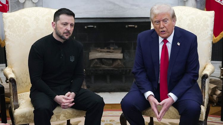 Im Februar herrschte eine unterkühlte Stimmung im Oval Office.