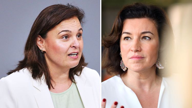 Asar (l.) erwartet "zügiges Handeln von Ministerin Bär" (r.).