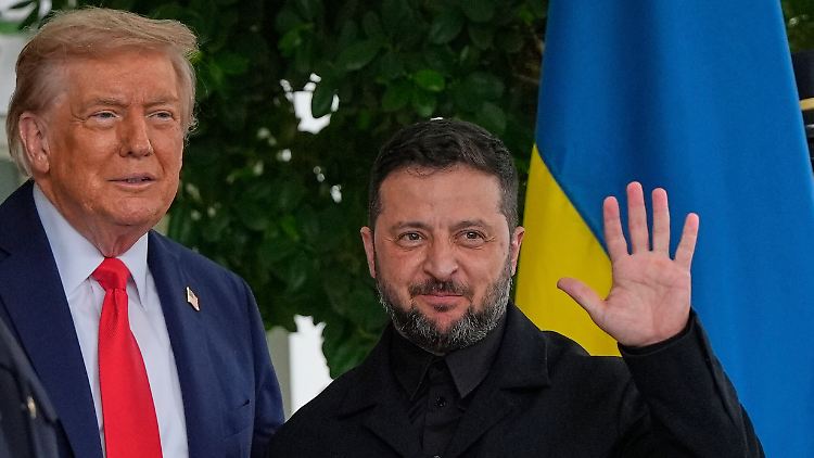 Das Gespräch mit Selenskyj und den europäischen Partnern bezeichnete Trump als "sehr gut".