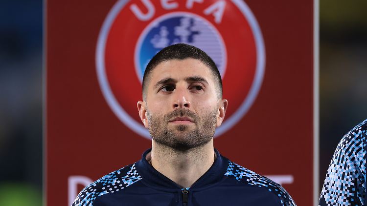 Alessandro Golinucci spielt auch für die Nationalmannschaft von San Marino.