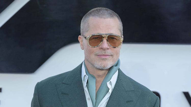 Ist nicht gekommen, um (lange) zu bleiben: Brad Pitt.