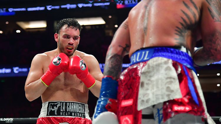 Chavez Jr. bei seinem letzten Kampf im Juni 2025.