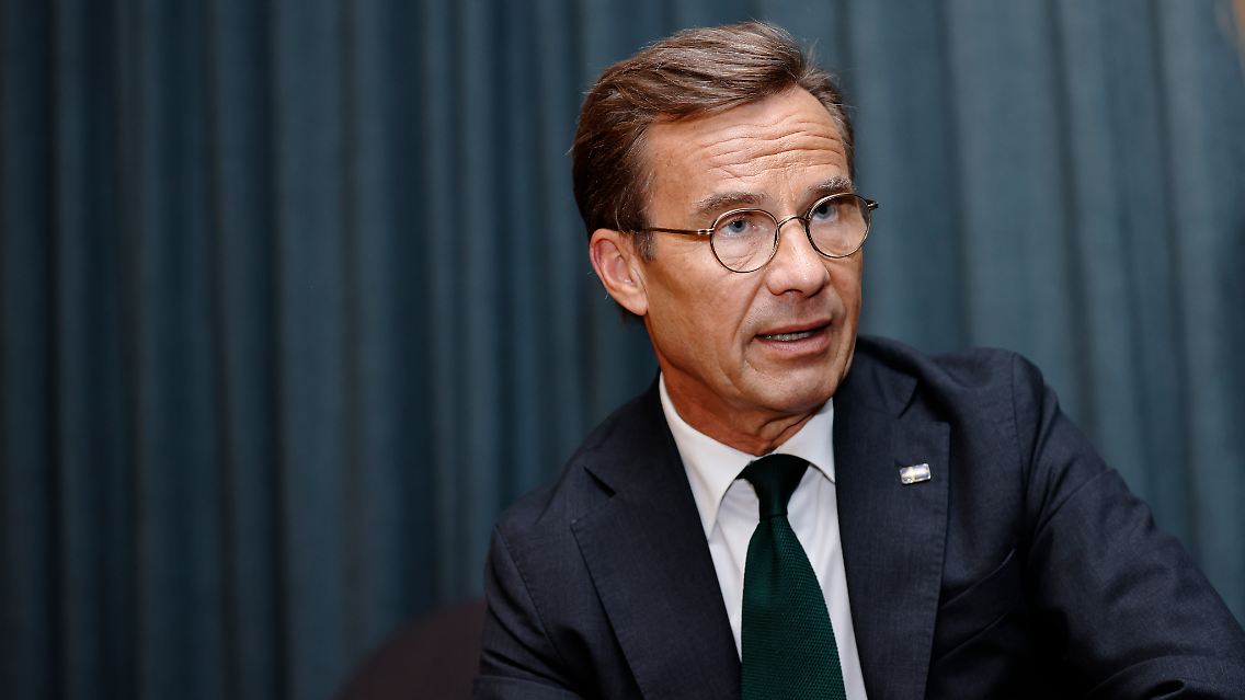 Schweden ist das jüngste Mitglied der Nato. Seit 2022 ist Ulf Kristersson Ministerpräsident des Landes.
