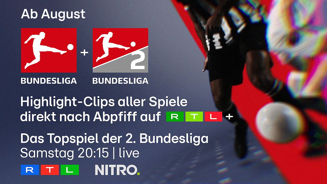 Highlight-Clips auf RTL+.
