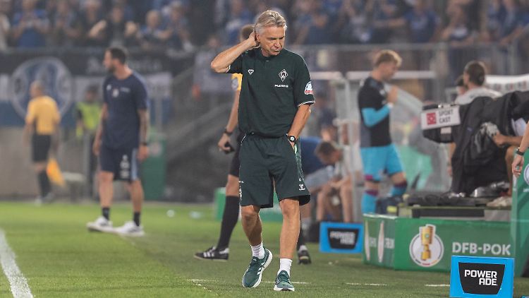 Horst Steffen hat sich seine ersten Wochen bei Werder Bremen anders vorgestellt.