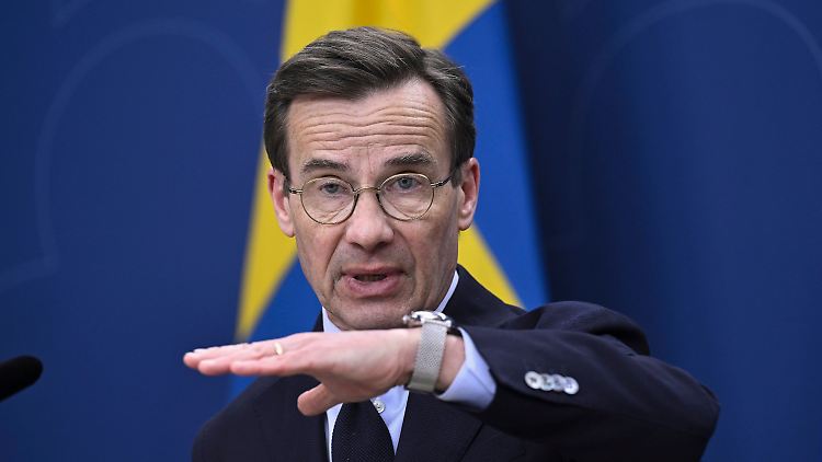 Ministerpräsident Ulf Kristersson.