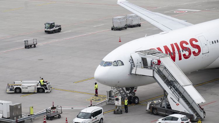 Die Tat passierte an Bord einer Swiss-Maschine. (Archivbild)