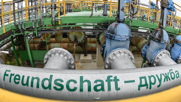 Die Druschba-Pipeline hat eine Transportkapazität von 2,5 Mio. Barrel pro Tag.