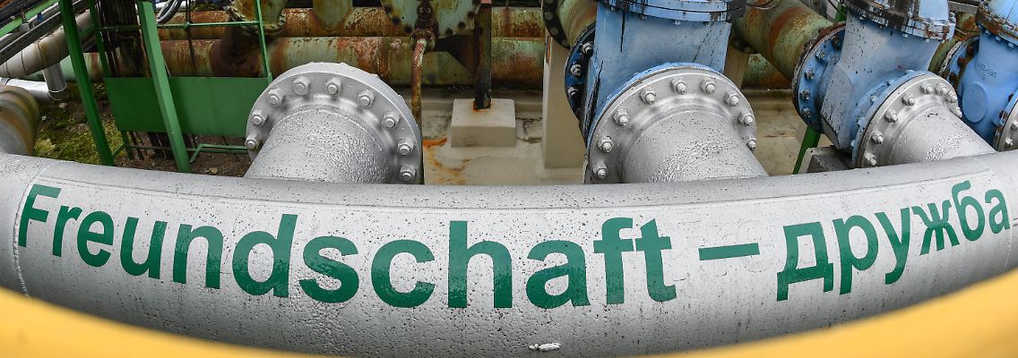 Die Druschba-Pipeline hat eine Transportkapazität von 2,5 Millionen Barrel pro Tag.