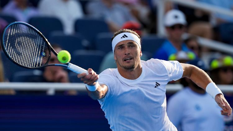 Bei den US Open ist Alexander Zverev der Hoffnungsträger des deutschen Tennis.
