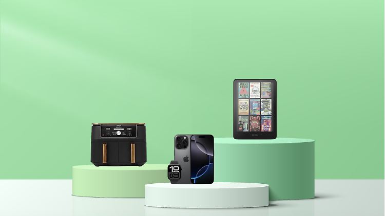 Wir finden täglich die besten Deals für Technik, Werkzeug, Haushaltsgeräte, Tarife & Co.