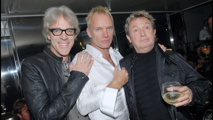 Stewart Copeland, Sting und Andy Summers (v.l.n.r.) treten schon lange nicht mehr gemeinsam auf.