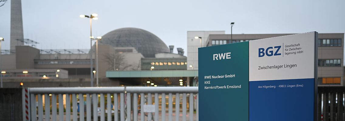 Der 1400 Megawatt-Block des Kernkraftwerks Emsland in Lingen wurde 1988 in Betrieb genommen.