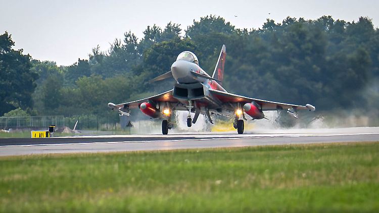 Die Abfangjäger der Luftwaffe sollen für die Sicherheit im Luftraum auf Nato- und Bundesebene sorgen.