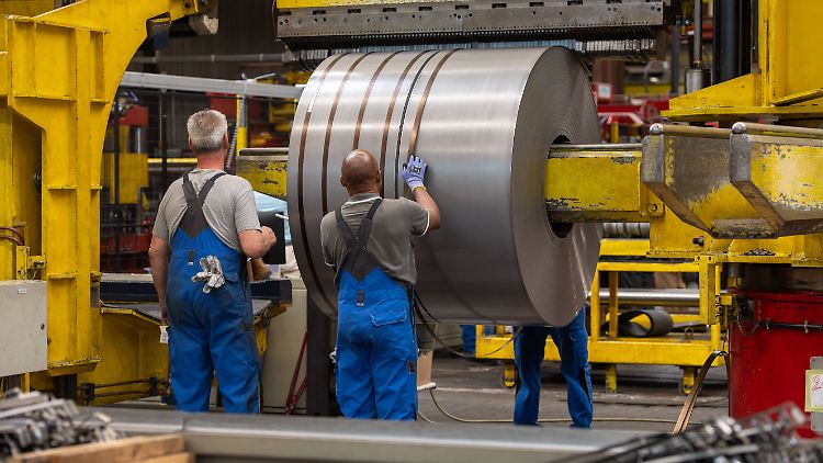 Die deutsche Wirtschaft ist im zweiten Quartal geschrumpft. Waren "Made in Germany" sind zuletzt weniger gefragt.