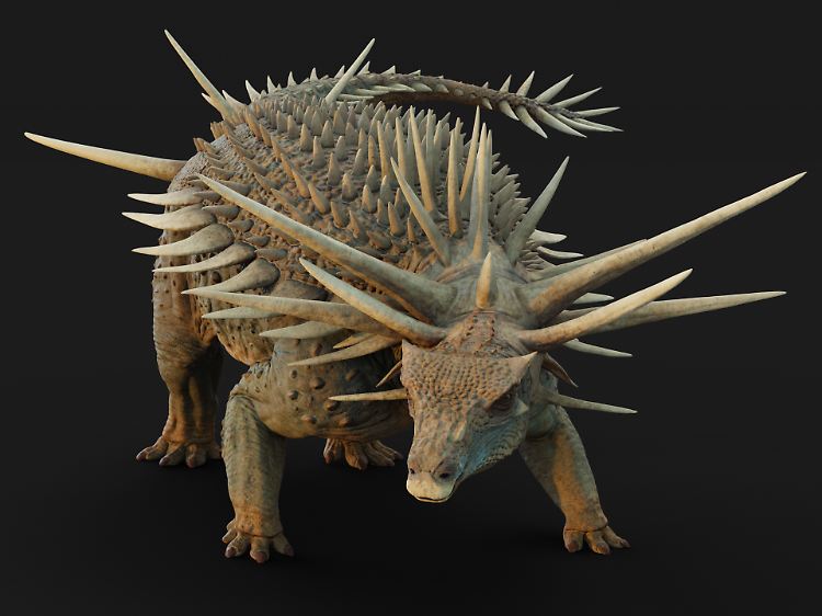 Spicomellus afer war etwa vier Meter lang und 1,5 bis 2 Tonnen schwer.