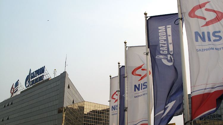 Das serbische Energieunternehmen NIS importiert große Mengen russisches Gas. 