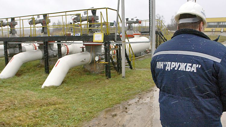 Deutschland bezieht kein russisches Öl mehr über die Druschba-Pipeline.