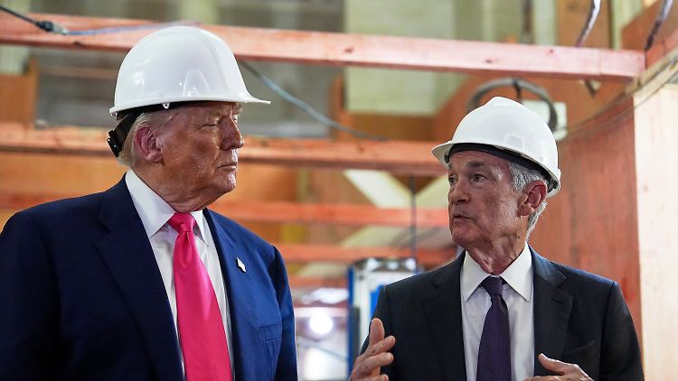 Donald Trump möchte Jerome Powell gerne loswerden.
