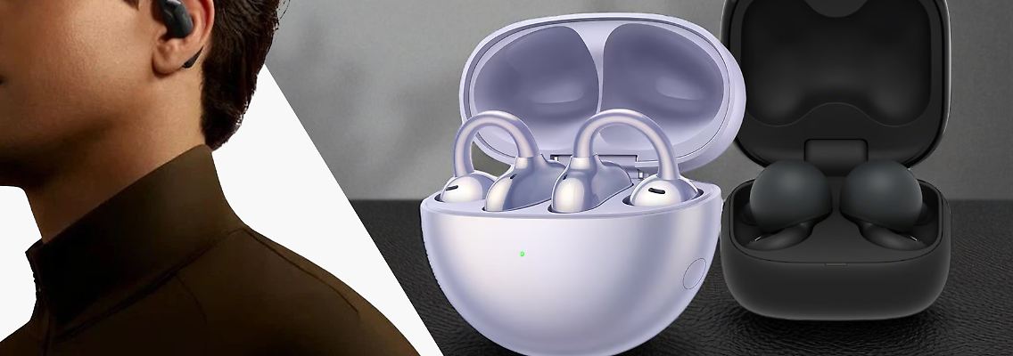 Open-Ear-Kopfhörer liegen nicht im Gehörgang und schonen so die Ohren.