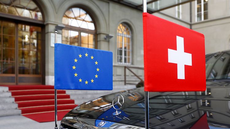 Politiker der demokratischen Mitte im Bundesrat in Bern werben momentan für eine Annäherung an die EU.