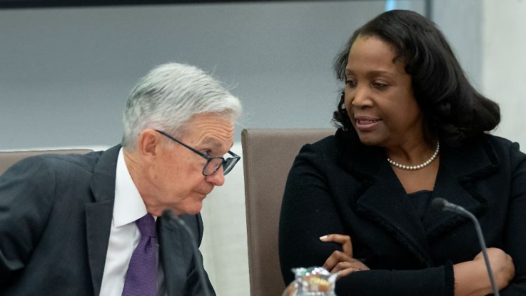 Lisa Cook hat Trump schon gefeuert, Fed-Chef Jerome Powell attackiert er öffentlich seit Langem scharf.