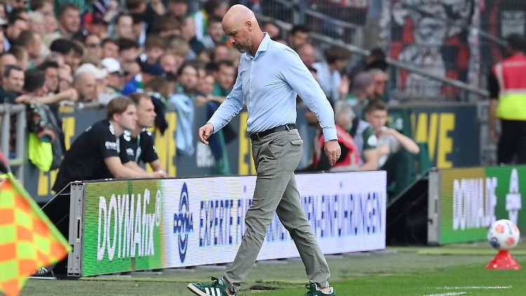 Erik ten Hag bekommt zum Abschied keine Nettigkeiten.