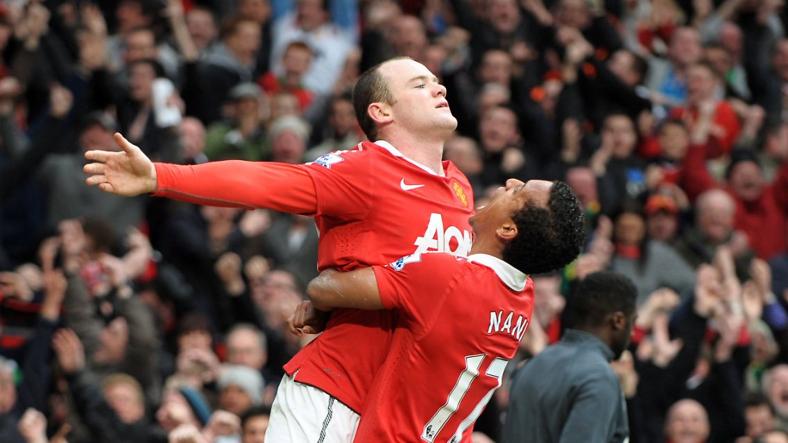 Man of the Match: Wayne Rooney entschied das Manchester-Derby mit einem brillanten Tor.