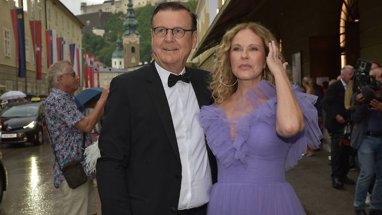 Hans Mahr und Katja Burkard sind jetzt ein Ehepaar.