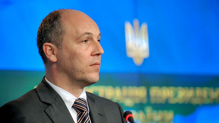  Andrij Parubij auf einer älteren Aufnahme.