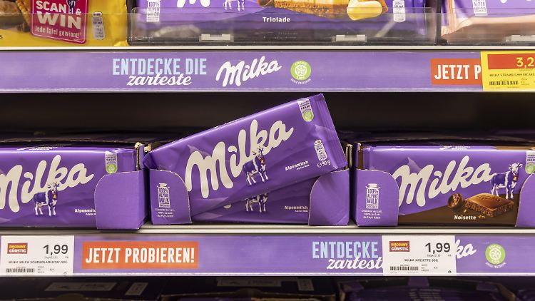 Die lila Tafeln sind rund einen Millimeter dünner als zuvor.