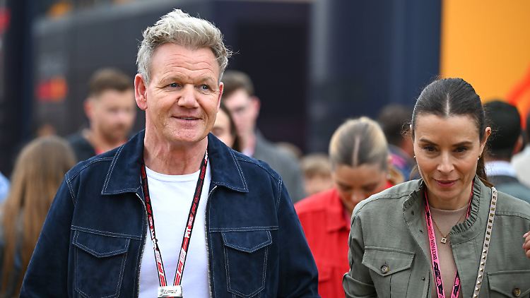 TV-Koch Gordon Ramsay (hier mit seiner Frau Tana) macht öffentlich, dass bei ihm Hautkrebs entdeckt worden ist.
