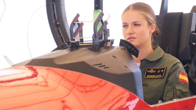 Als Königin wäre sie auch Oberbefehlshaberin: Prinzessin Leonor.